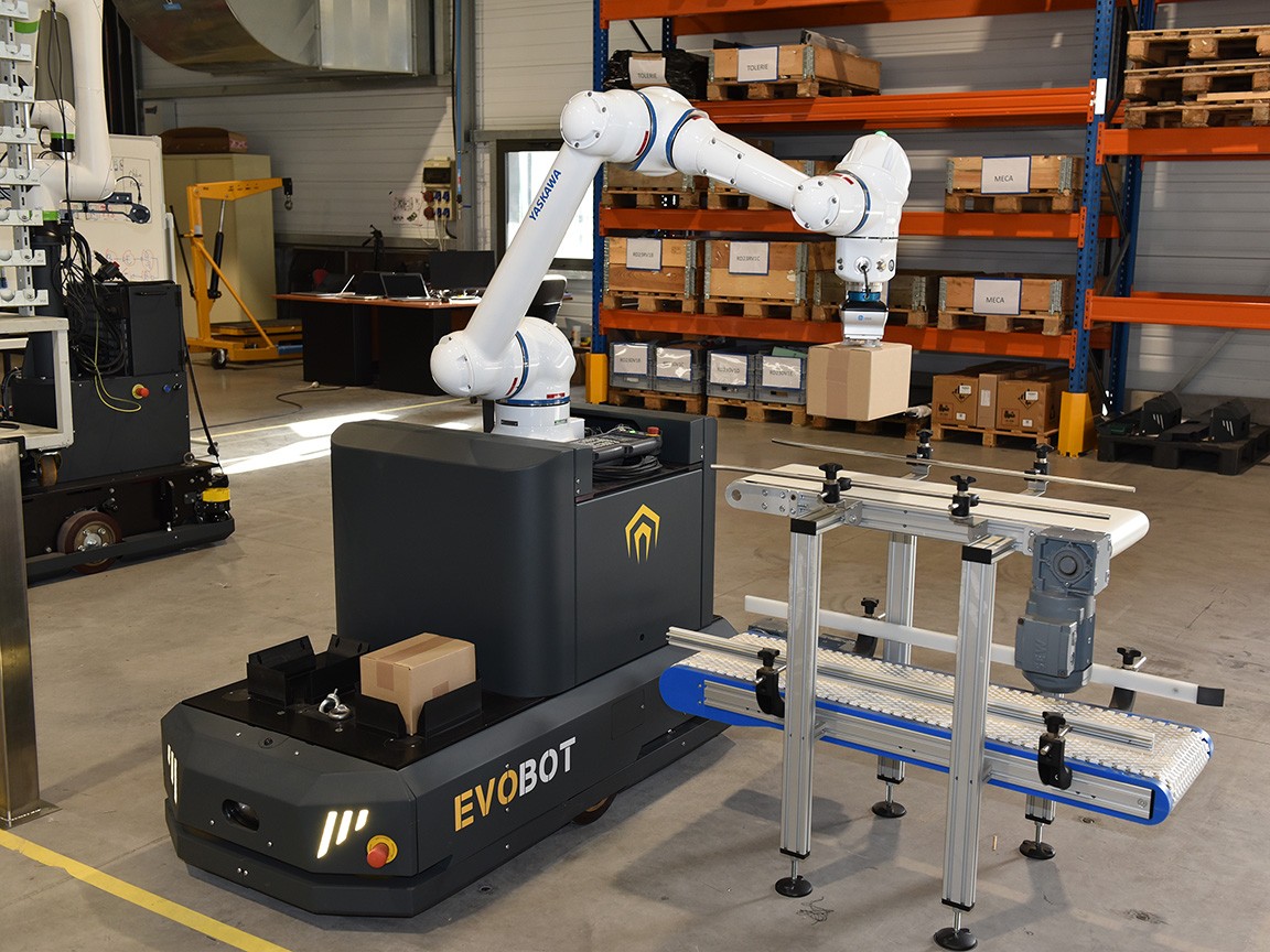 Robot mobile industriel AMR Evobot MG Tech