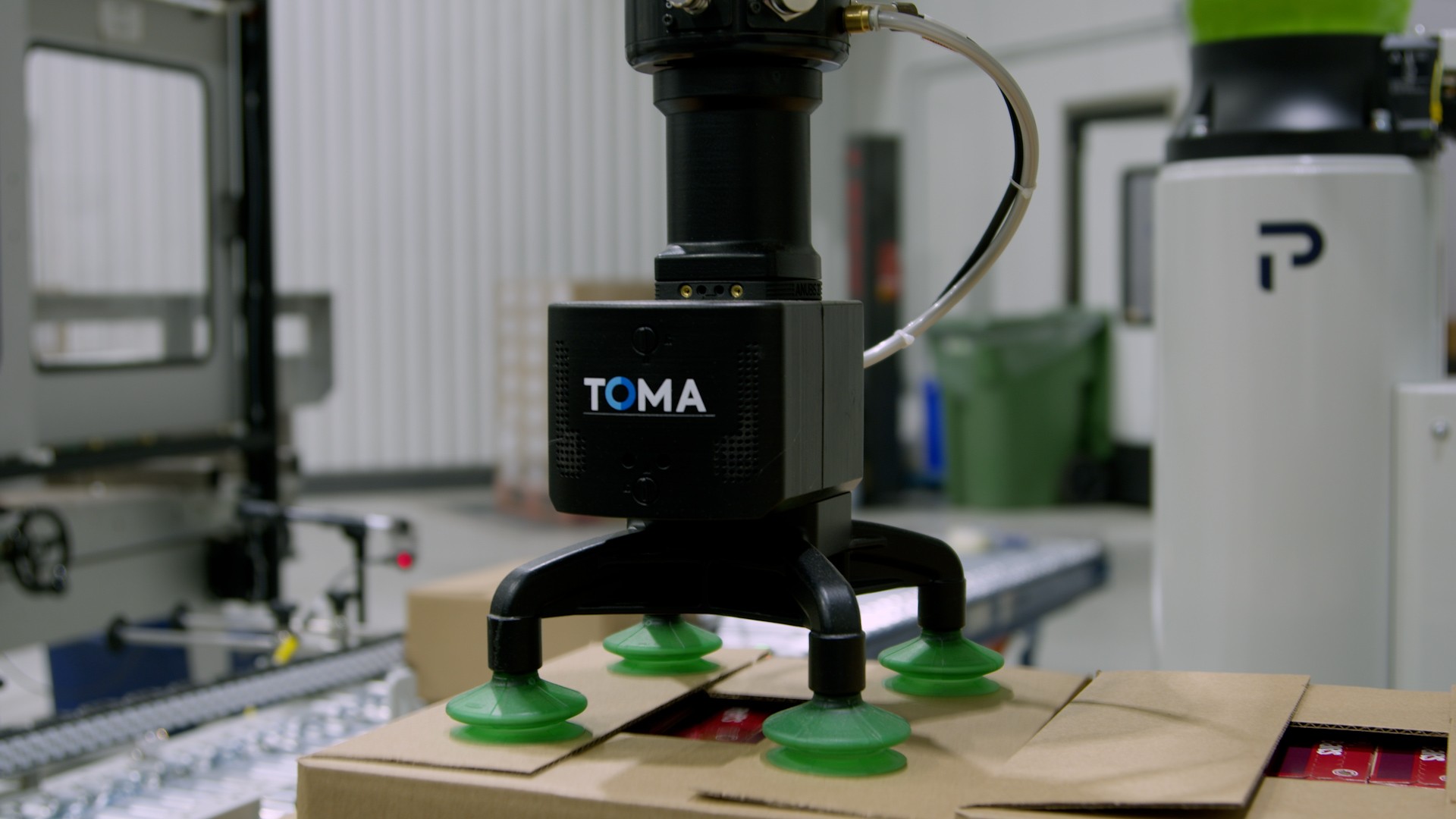 Palettiseur cobot TOMA - MG Tech x Premier Tech