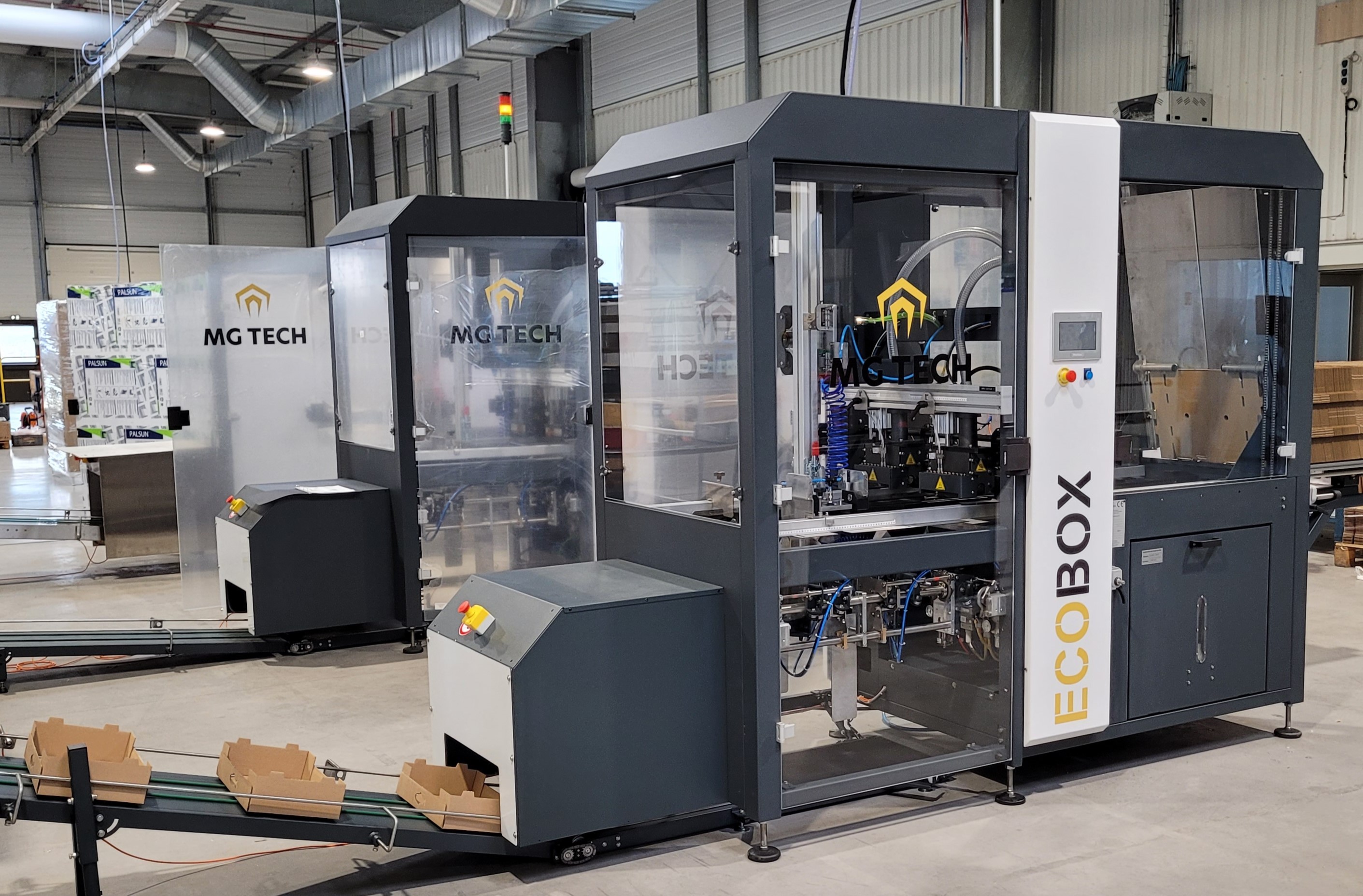 FORMADORA DE CAJAS MG TECH PARA ALIMENTOS PARA MASCOTAS