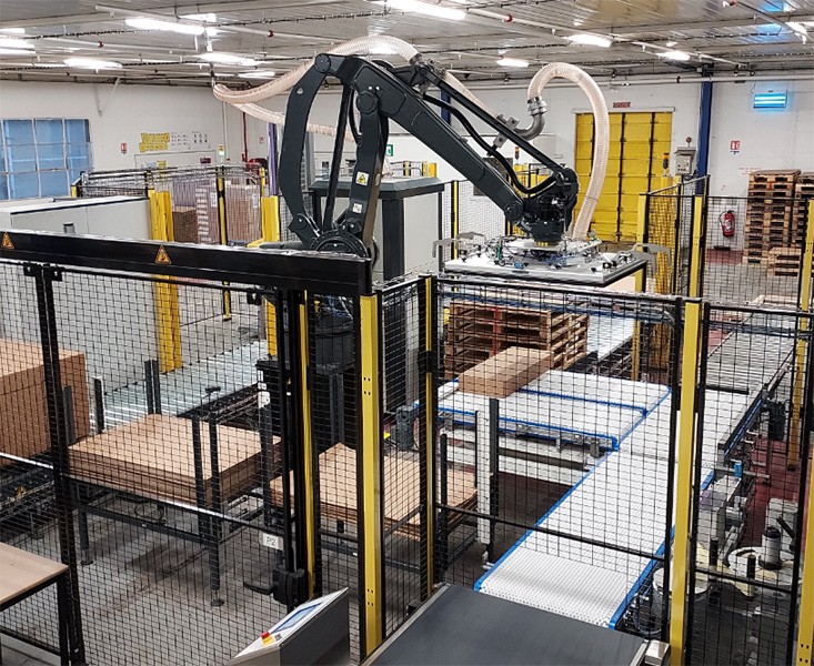 MG TECH PALLETIZER FOR INDUSTRY SECTOR