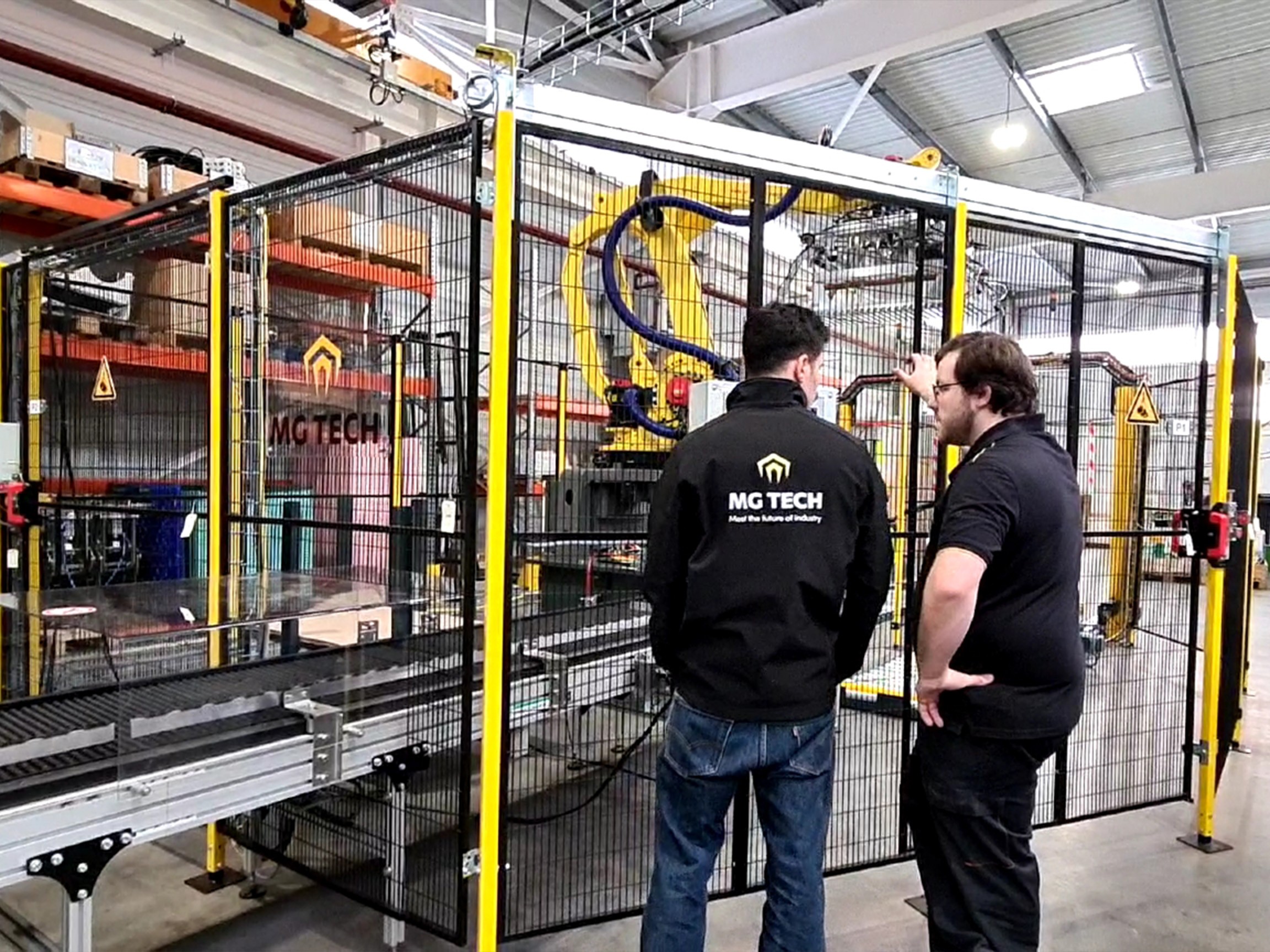 Paletizador robótico PL-R100 MG Tech