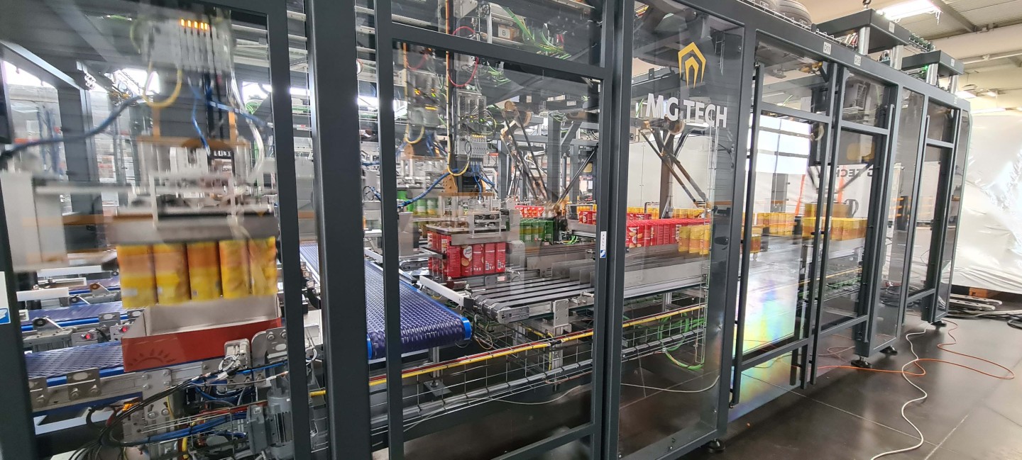 MG Tech case study - Complete line for packaging multireference crisp tubes