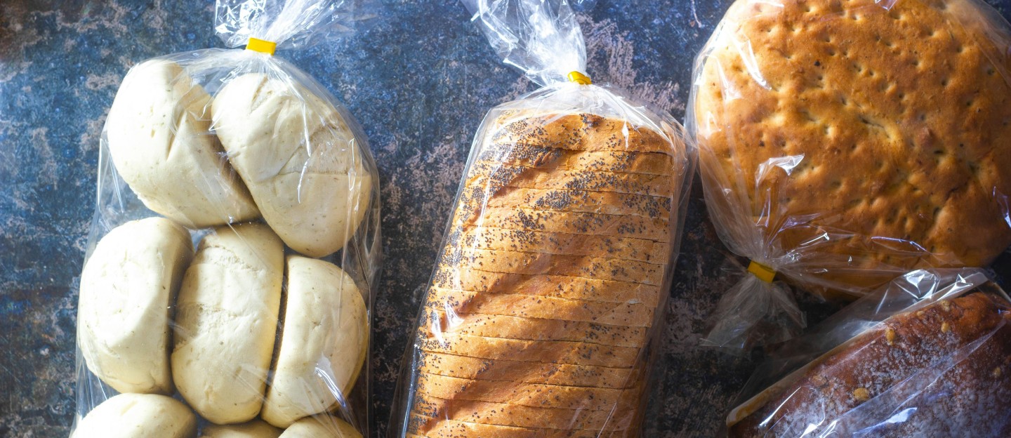 Produits de boulangerie emballés 