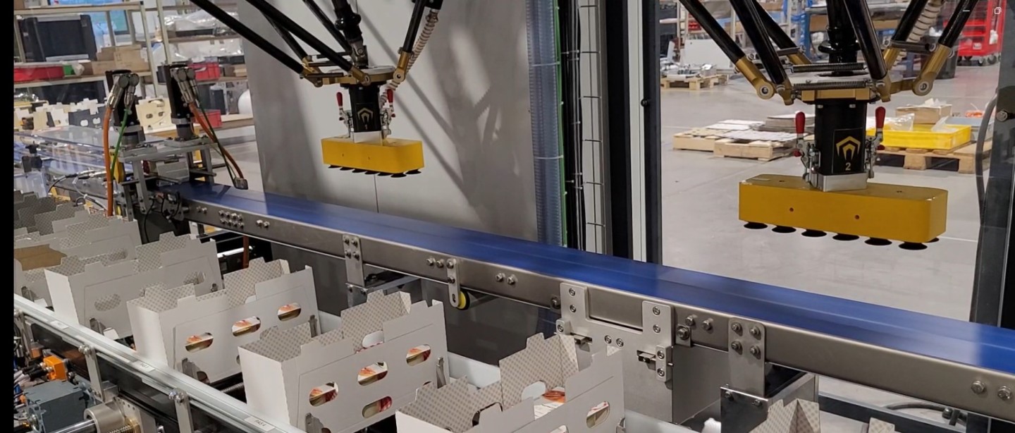 ROBOTS DELTA ENCAISSEUSE TOP LOAD MG TECH